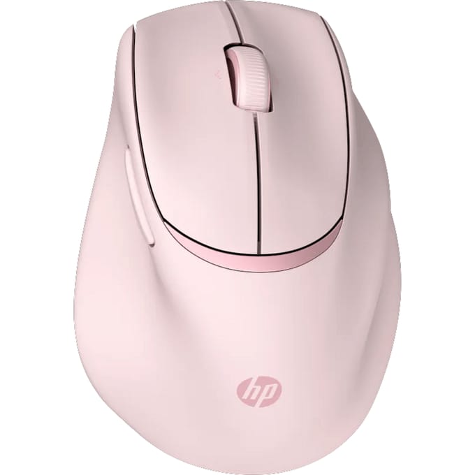 HP Tilt Ergonomische Muis 720M – Draadloos - Comfort- Snelladen- Pink