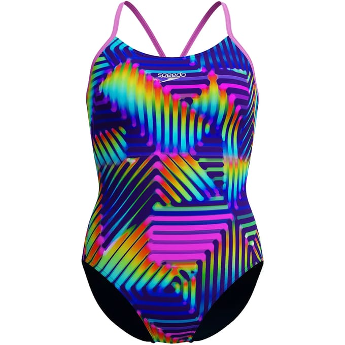 Dames zwempak uit 1 stuk Speedo End+ Dig Fixed XB