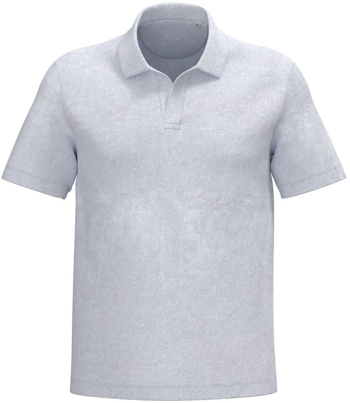 Spasso Ecologische sponsen herenpolo SP229 - White - S