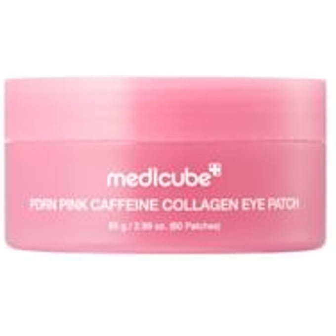 Medicube PDRN Pink Caffeine Collagen Eye Patch – 60 Stuks – Hydrogel Oogmaskers – PDRN & Cafeïne