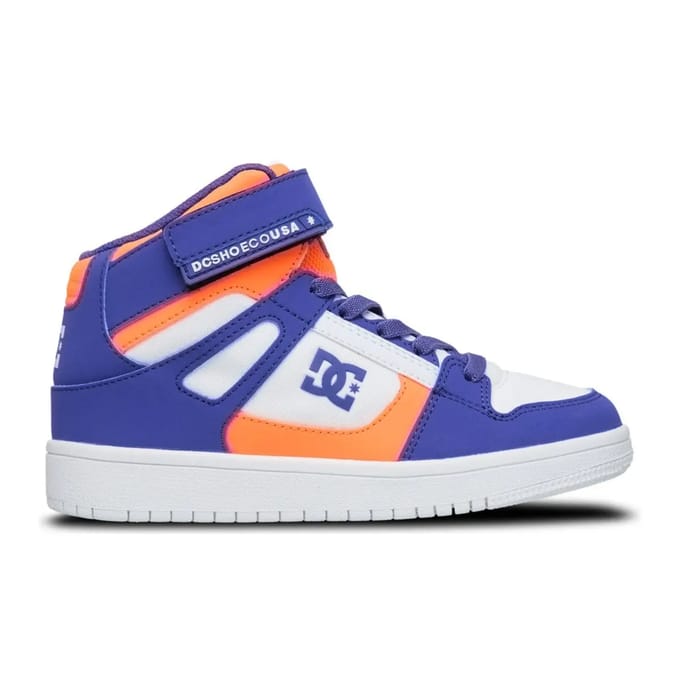 Dc Shoes Rebound Hi Ev Schoenen Wit,Blauw EU 34 Jongen