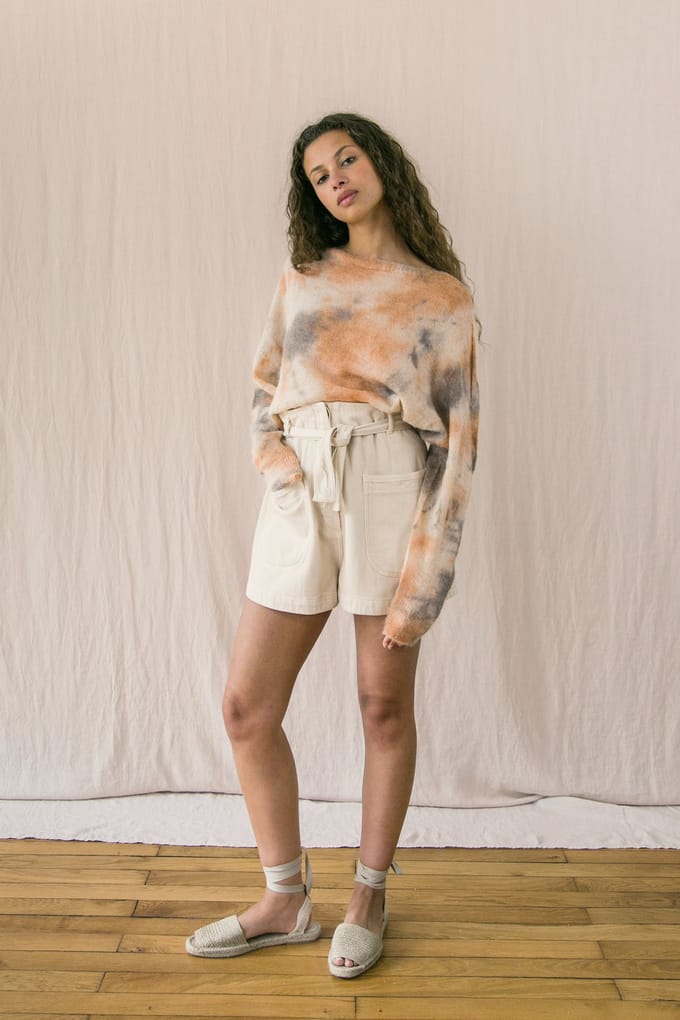 Louise Misha Shorts Virginia Cream Größe: 34 | Kurze Sporthosen Outlet | Damen | Weiß