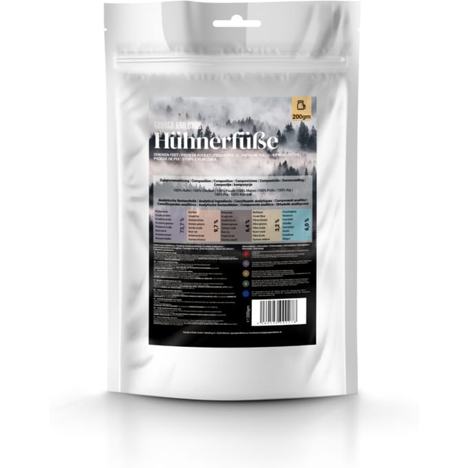 200g George & Bobs kippenpoten hondensnacks