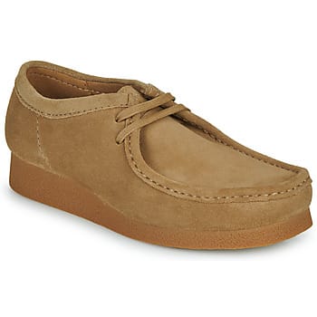 CLARKS WallabeeEVO Heren Veterschoenen - Suede - Bruin