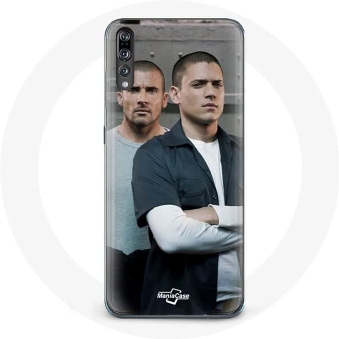 Coque pour Huawei p20 Prison Break Michael Scofield Et Lincoln Burrows