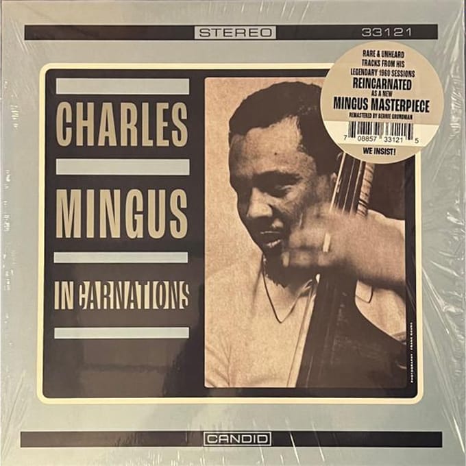 Disque LP CHARLES MINGUS - Incarnations CAN33121 Candid 2024 Jazz Mondial