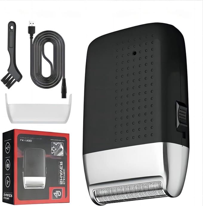 Lexium Foil shaver - Shaver - Scheerapparaat mannen - Scheerapparaat hoofd - Baardtrimmer Trimmer