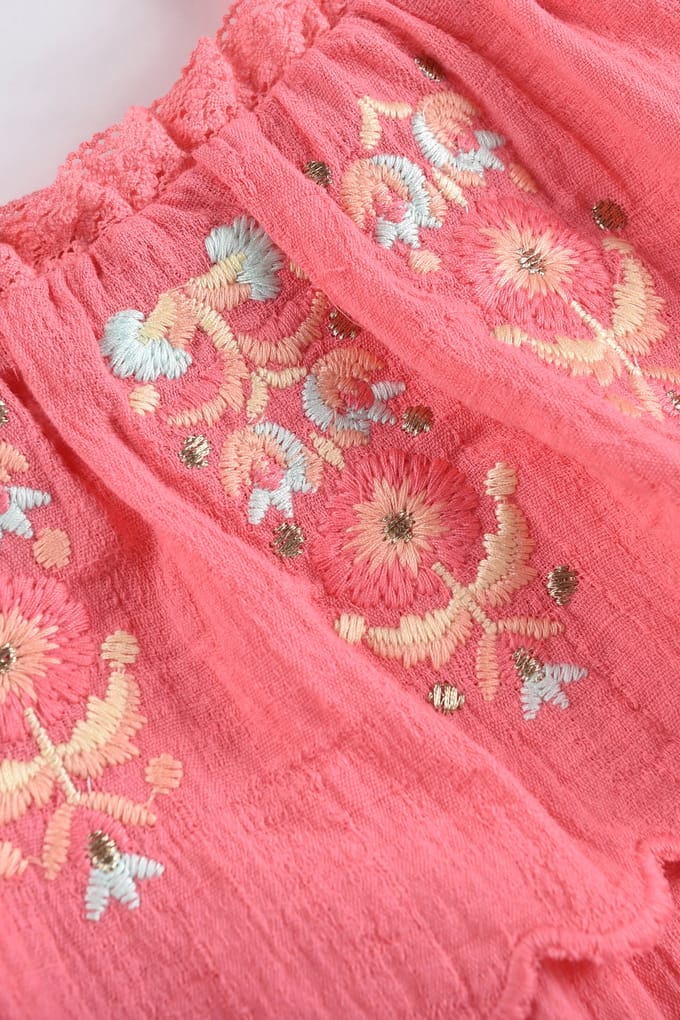 Louise Misha Dress Solane Raspberry Größe: 3M | Kleider Outlet | kids | Rosa