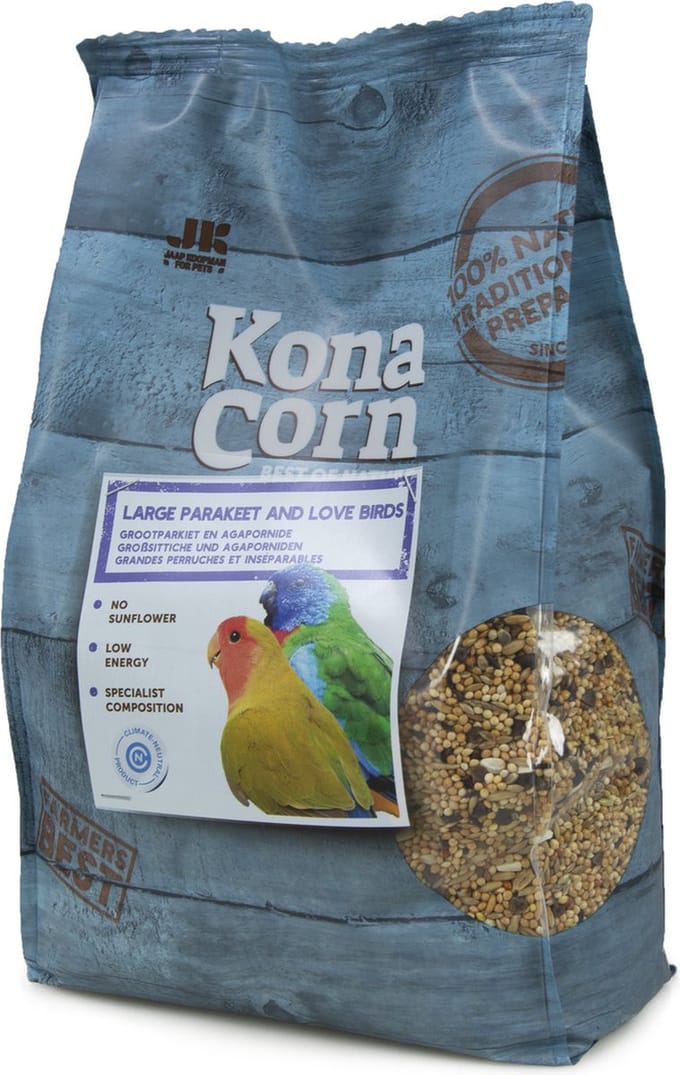 Vogelvoer  18 kg | Konacorn Grote Parkieten & Tortelduiven