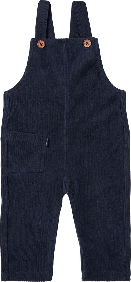 Noppies Boys dungaree Tremont Jongens Broek - Black Iris - Maat 56