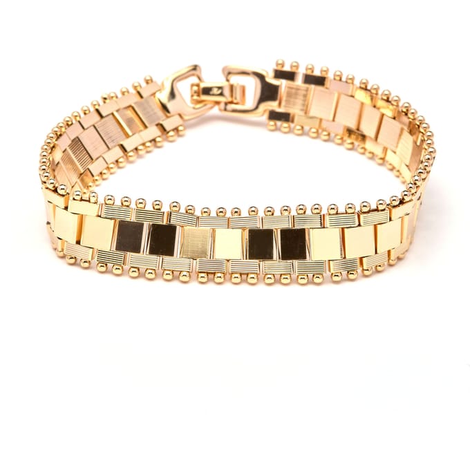 Luxenter Armband met 18-karaats geelgouden afwerking - Tifei
