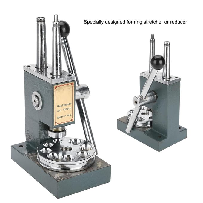 Professionele Ring Opspanner Verkleiner Vergroter Maataanpassing Reparatiegereedschap zwart
