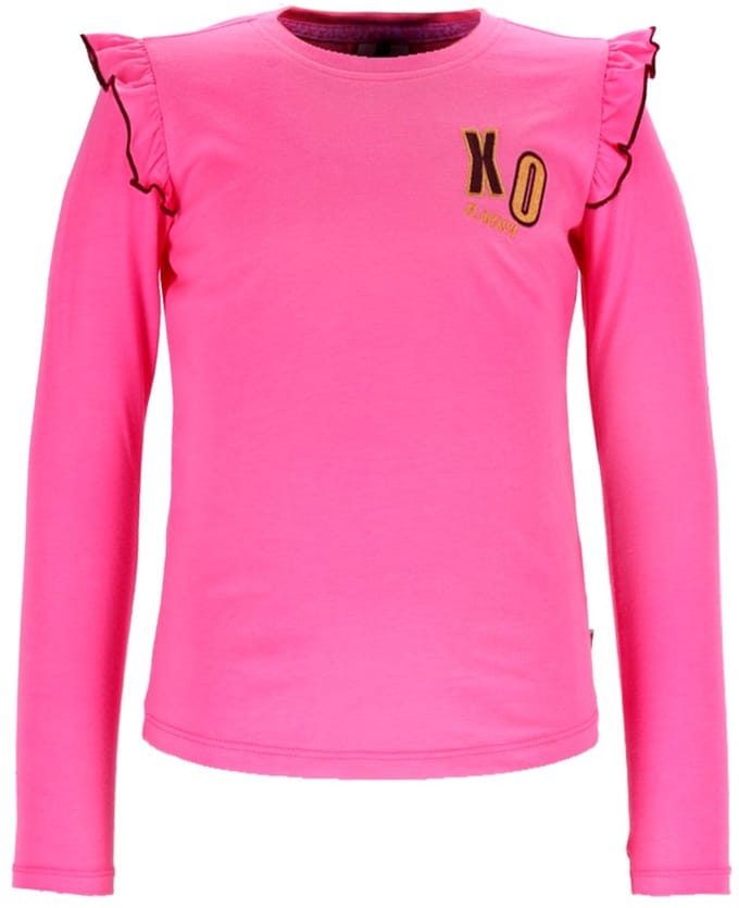 B.Nosy - Meisjes shirt Tynna - Roze