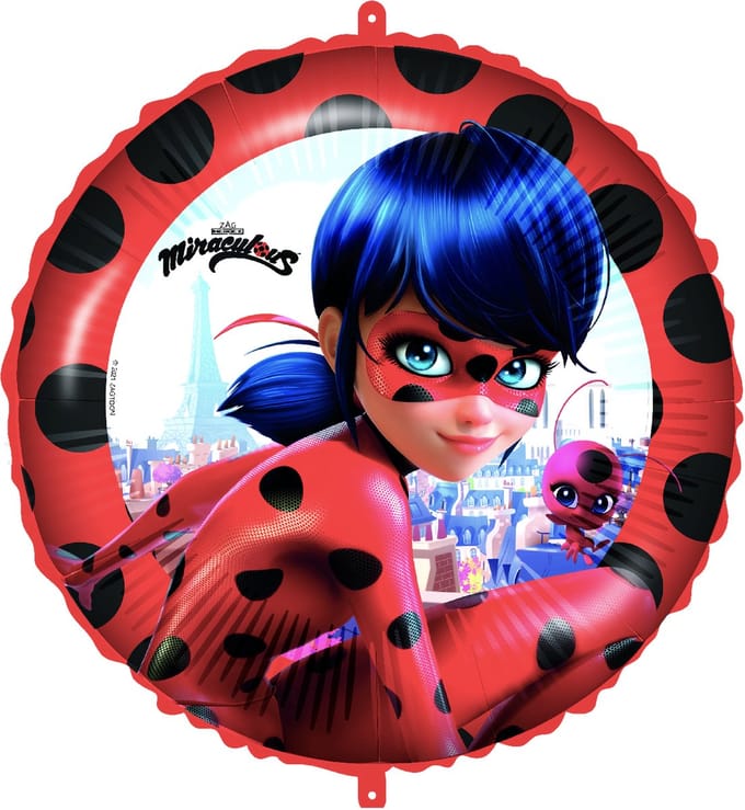 Vegaoo - Ladybug Miraculous folieballon 46 cm