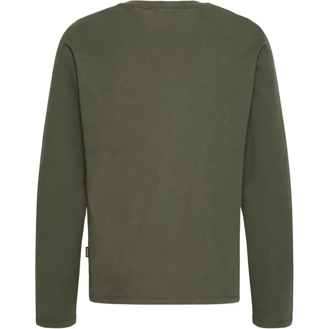 Blend - BHKIARAN L/S LOGO TEE - Heren - T-shirts