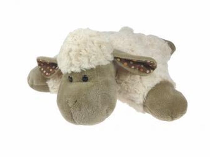 pluche knuffelkussen schaap soft curly.