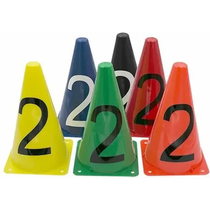Markeringskegel Nº 2 Amarillo 23 Cm