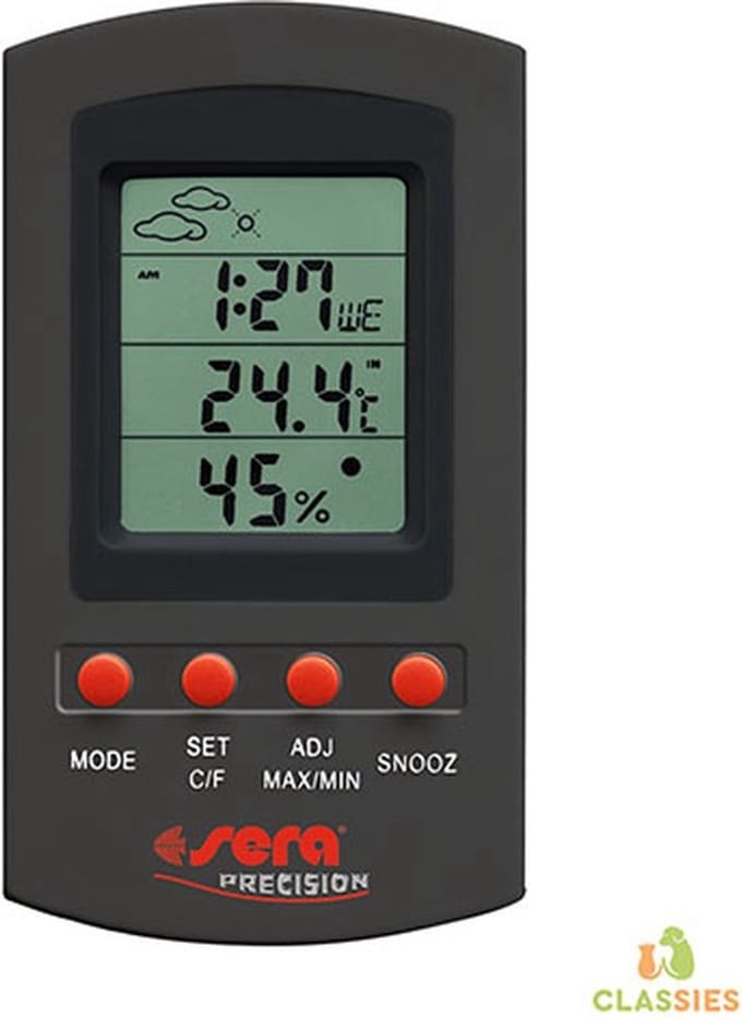 Sera Reptil digitale thermometer en hygrometer met sonde voor terrarium