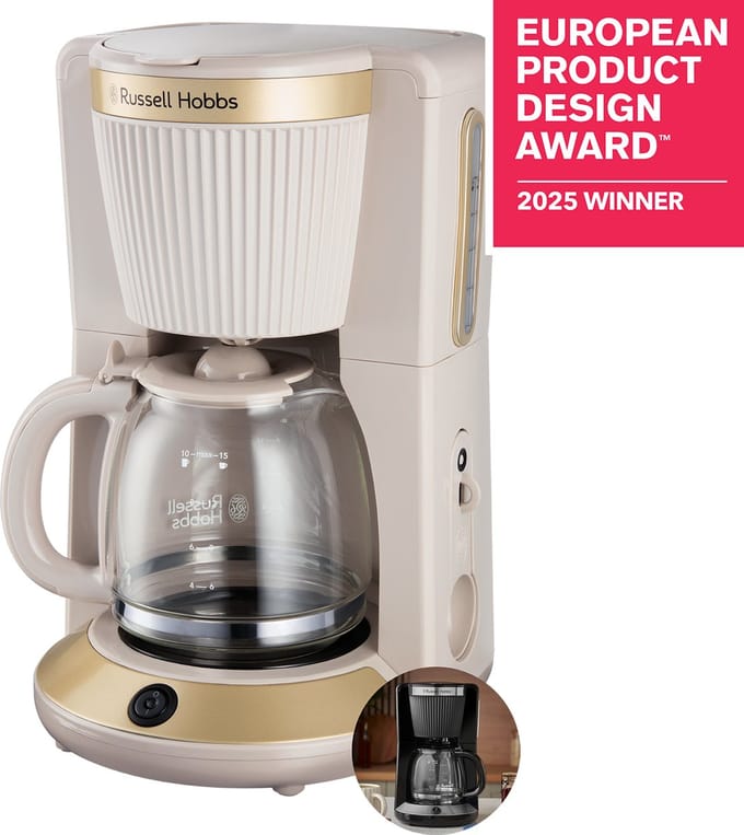 Russell Hobbs Brontë Stone - Filterkoffiezetapparaat - 26781-56