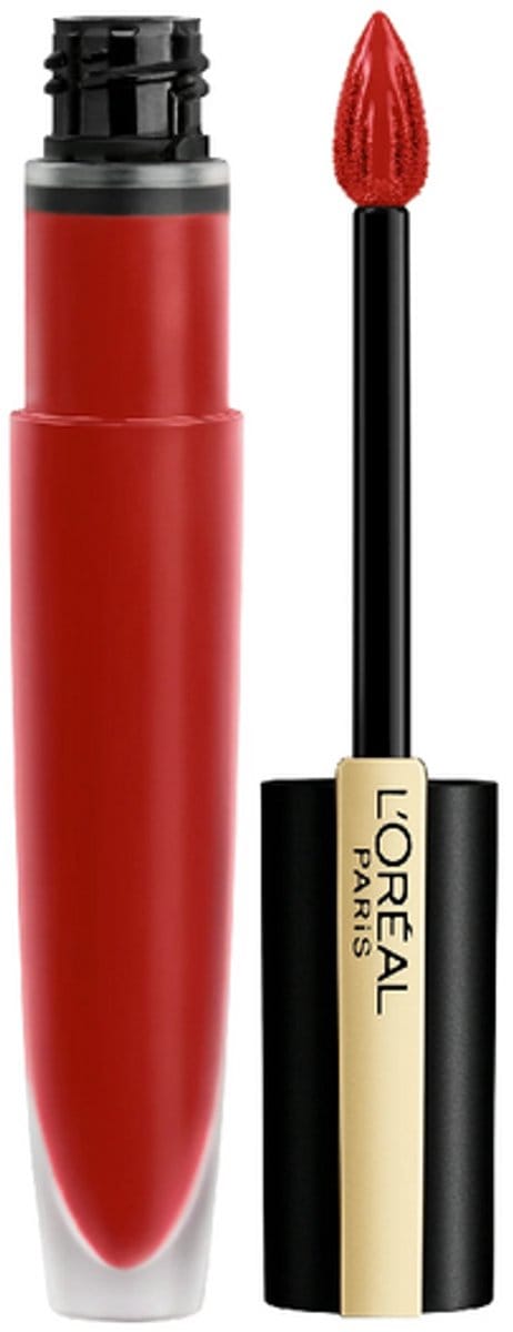L'Oreal Paris - Rouge Signature - 452 - Empowered - Matte Lipstick - Rood - Vloeibare Lippenstift - 7 ml