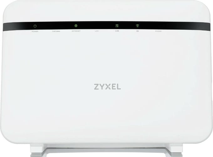 Zyxel T-56 Modem Odido - Dual-Band Wireless AX6000 VDSL2/ 2.5G Ethernet IAD