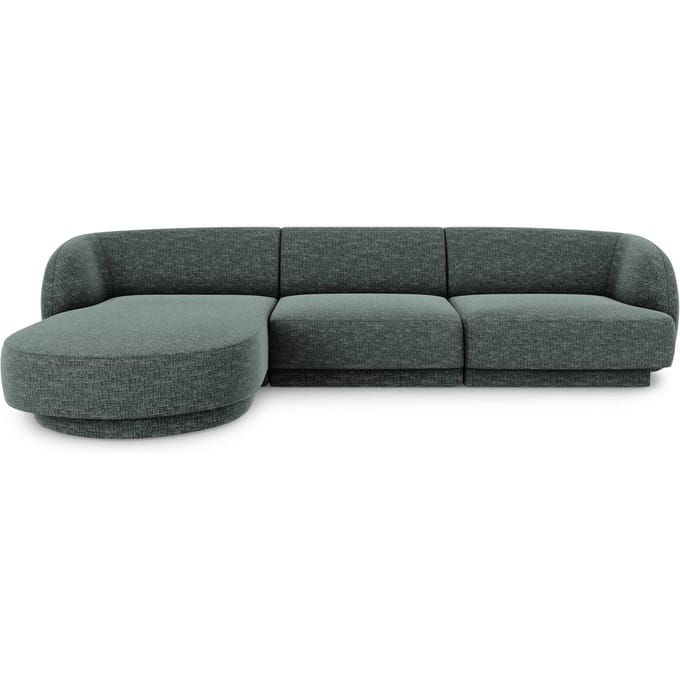 3.5-zitshoekbank Miley links chenille | Micadoni Limited Edition