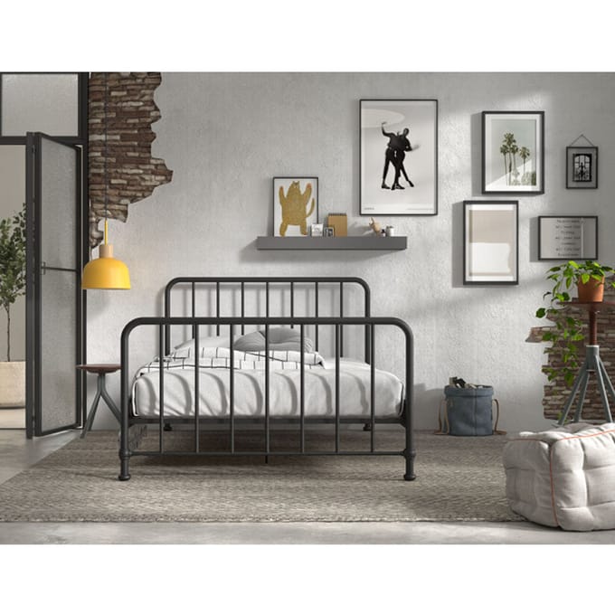 LUCEVI - Bronxx Bed 140x200cm - Zwart