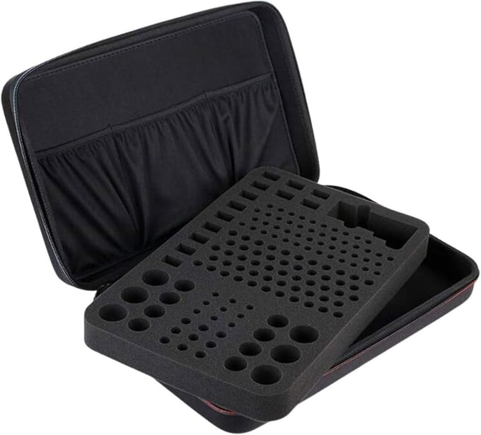 Batterij Opbergdoos - Stroomcel Container - Batterijen Sorteren - Grote Capaciteit 147 Stuks - 32.4 x 10.9 x 10.9 cm