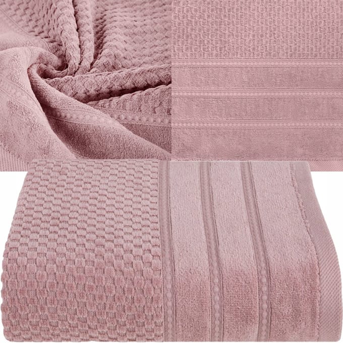 Luxe Katoenen Handdoek 30x50 cm - Zacht & Absorberend - Donkerroze