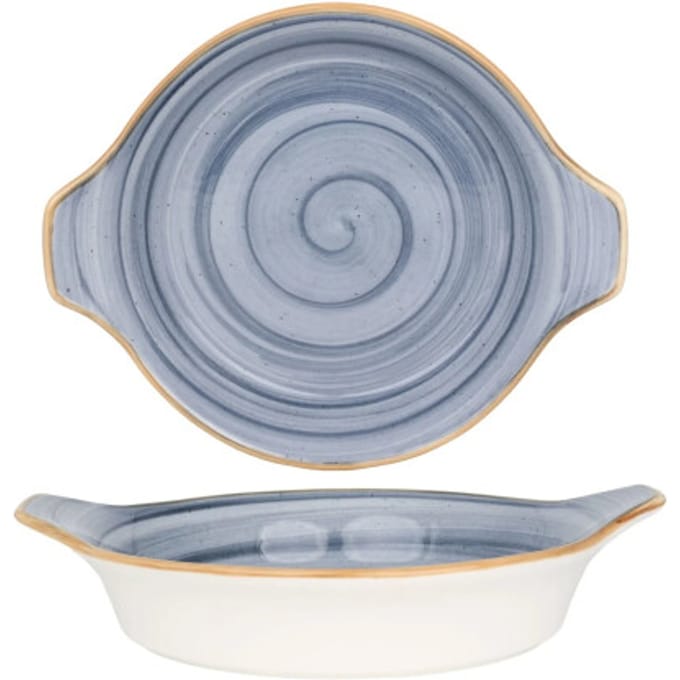 Bonna Serveerschaal - Aura Dusk - Porselein - 20 cm - set van 2