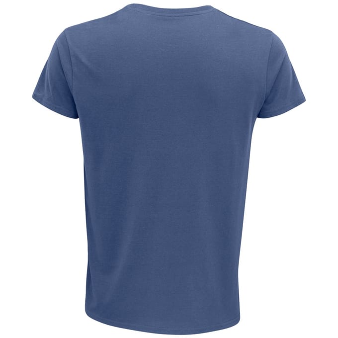 SOLS Heren Crusader Organisch T-shirt (Denim)