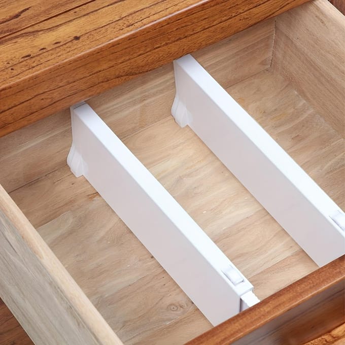 Witte ABS Telescopische Lade Organizer, Bureau Opbergverdeler, 1 stuks Solide Ladeverdeler