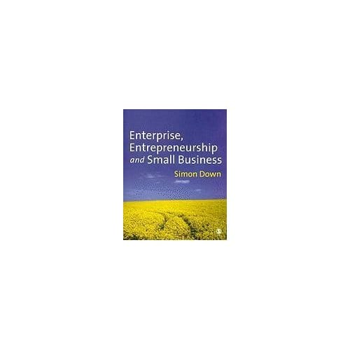 Enterprise, Entrepreneurship And Small Business - Down