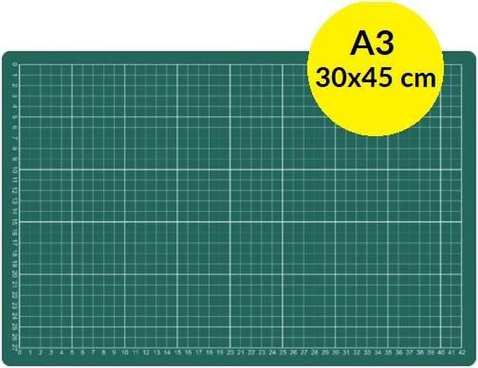 A3 Snijmat Rillstab 45 cm x 30 cm - groen