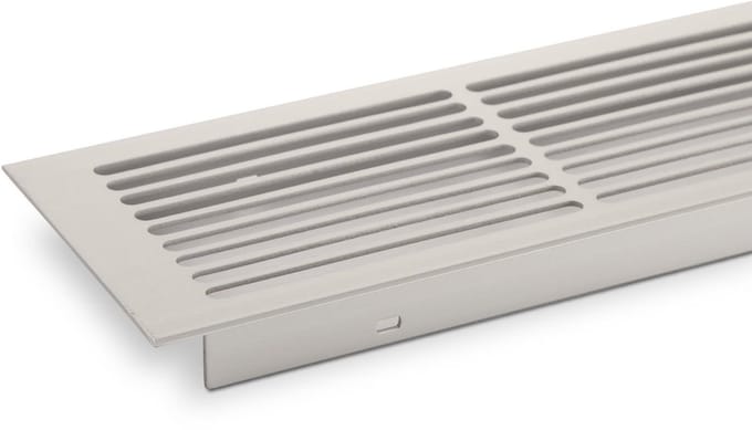 SOTECH Ventilatierooster 500 x 86 mm zilver EV1