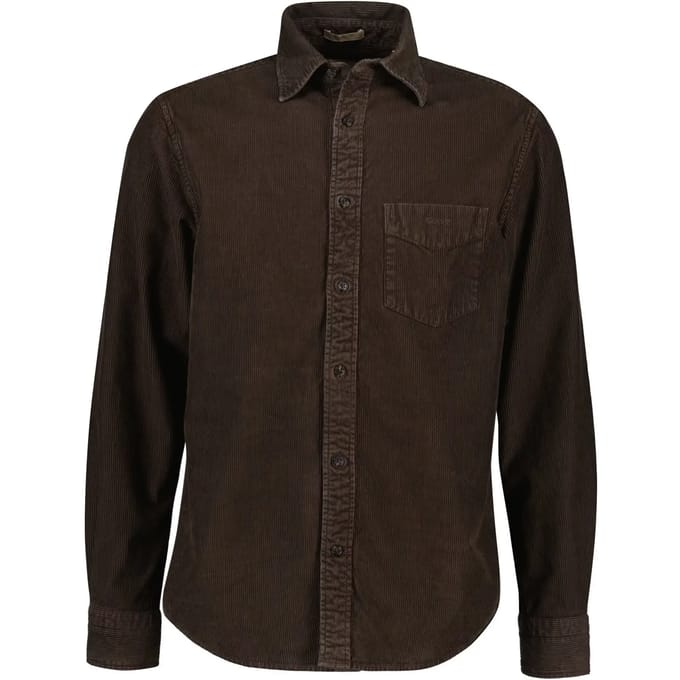 Shirt met lange mouwen Gant Reg Gmnt Dyed Cord
