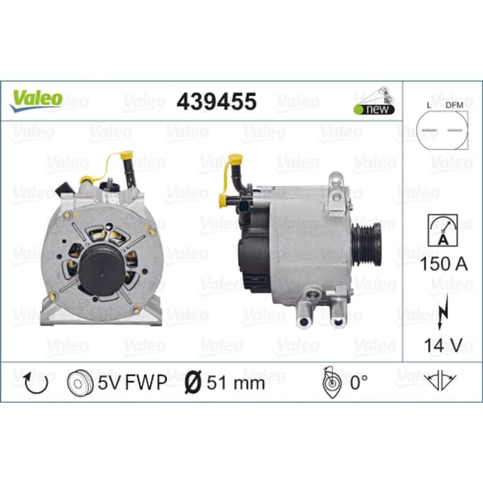 Spanningsregelaar VALEO 439455