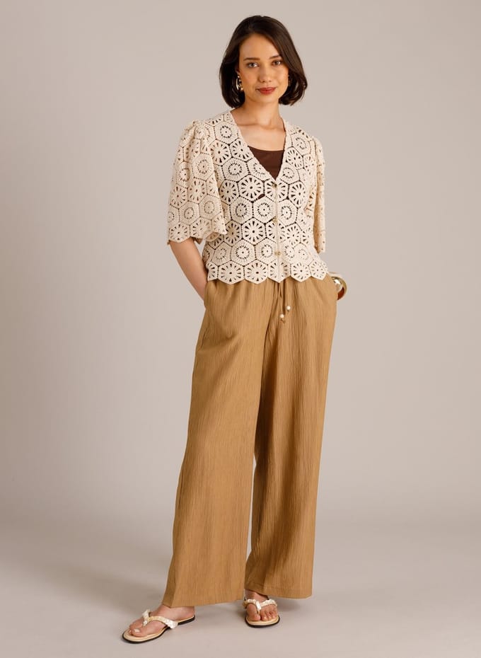 YEST Martha Bottoms - Summer Taupe - maat 46