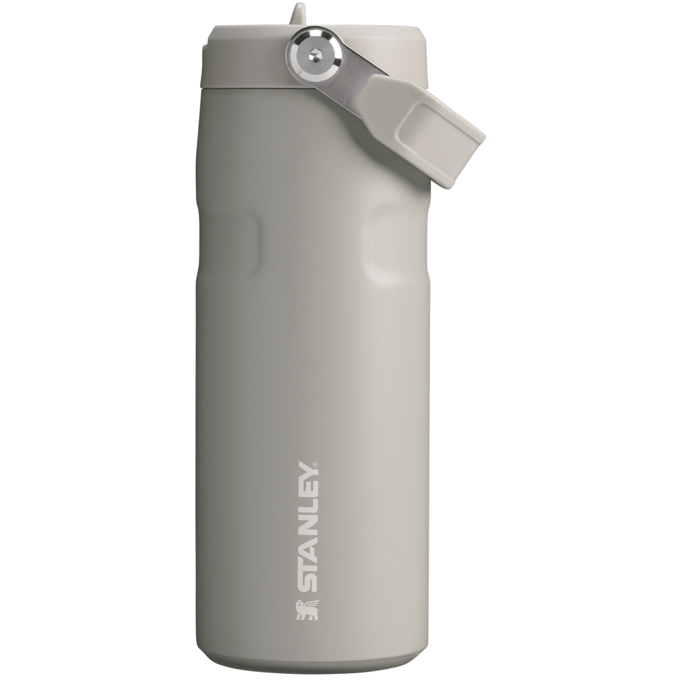 Stanley IceFlow™ Bottle Flip Straw 2.0 - 0.47L Flas - Stays cold tot 8 uur, Ash kleur