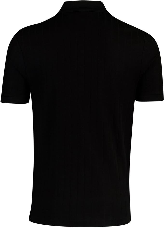 poloshirt korte mouw Boss Black zwart normale fit