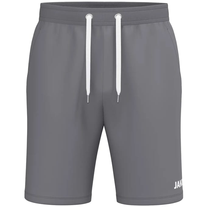 JAKO Joggingshort One Cotton grijs kindermaten 8501k-825
