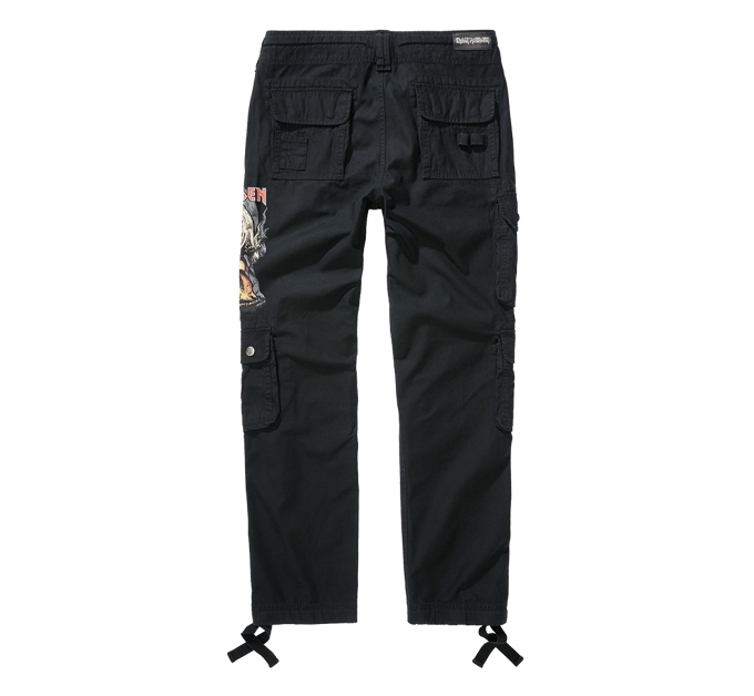Iron Maiden Pure Slim Trousers Heren Cargobroek - zwart - S