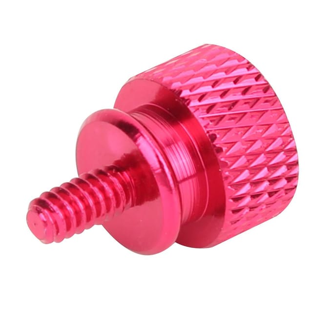 Set van 20 stuks Handvast te draaien schroeven Aluminiumlegering Duimschroeven Anodische oxidatie Bevestigingsmiddelen 6#32