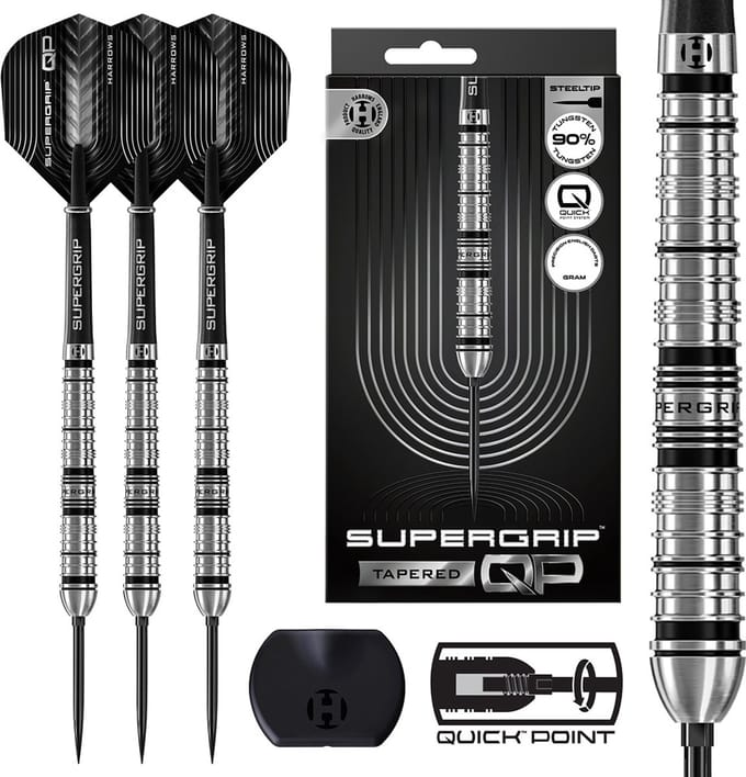Supergrip QP Tapered 90% tungsten 28Gr