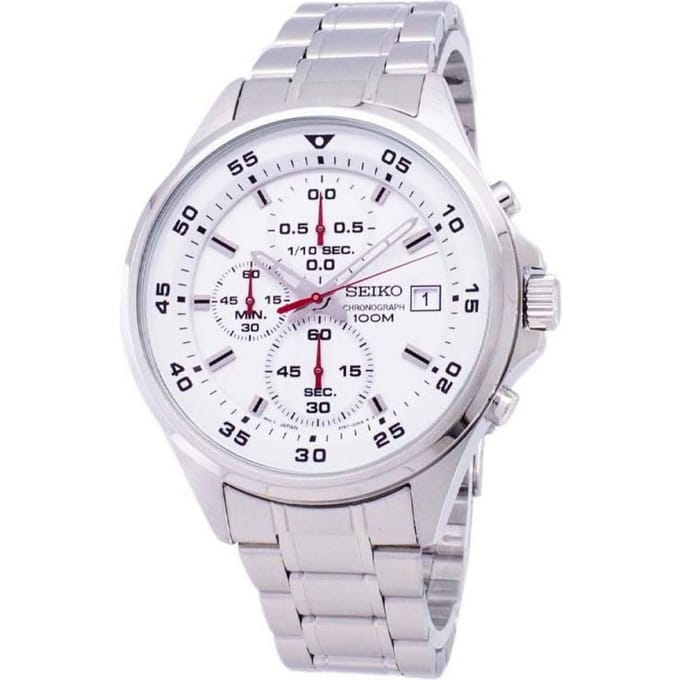 Seiko Quartz Chronograph Edelstaal | SKS623P1