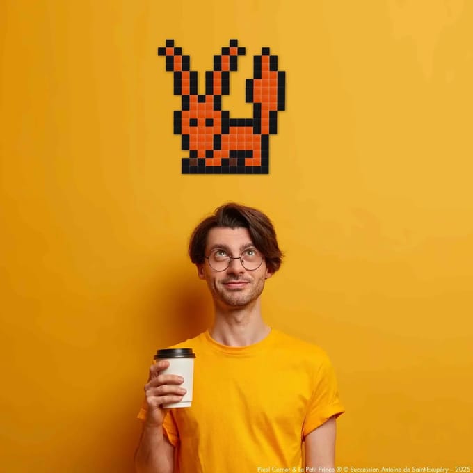 Renard Apprivoisé Mozaïek Bouwset Pixel Corner Le petit Prince
