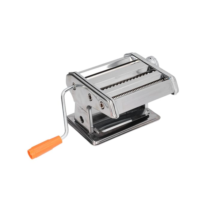 Machine à Pâtes Professionnelle Réglages Ajustables Lame Amovible Mini Machine à Nouilles Manuelle pour gray