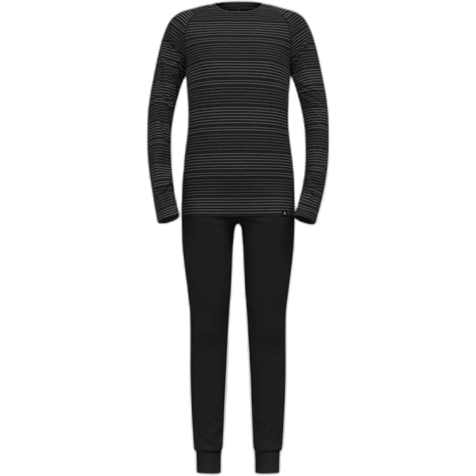 Odlo Active Warm Thermoset Kinderen - Zwart -152