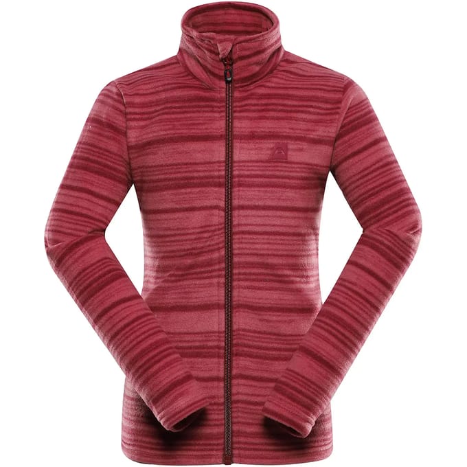 Alpine Pro Siuso 2 Fleece Met Volledige Rits Rood 116-122 cm Meisje