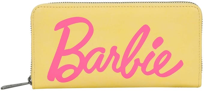 Fritzi aus Preußen Portemonnee Nicole Limited Barbie Wallet Soft Yellow Peach Geel